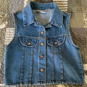 Vintage Jean Vest